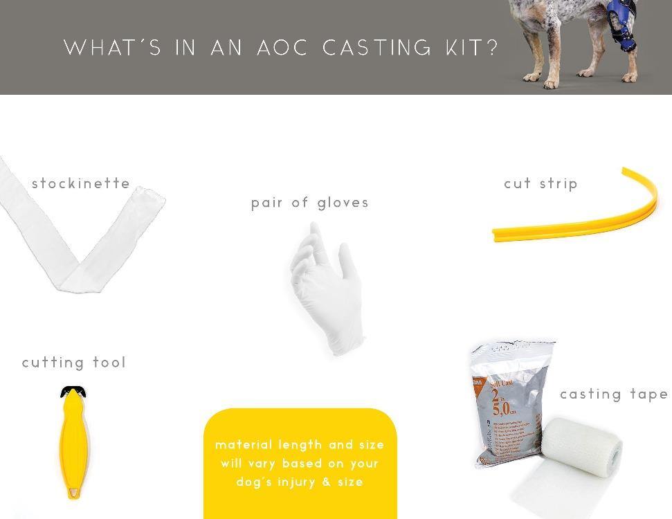 Casting Kit Accessories - Animal Ortho Care