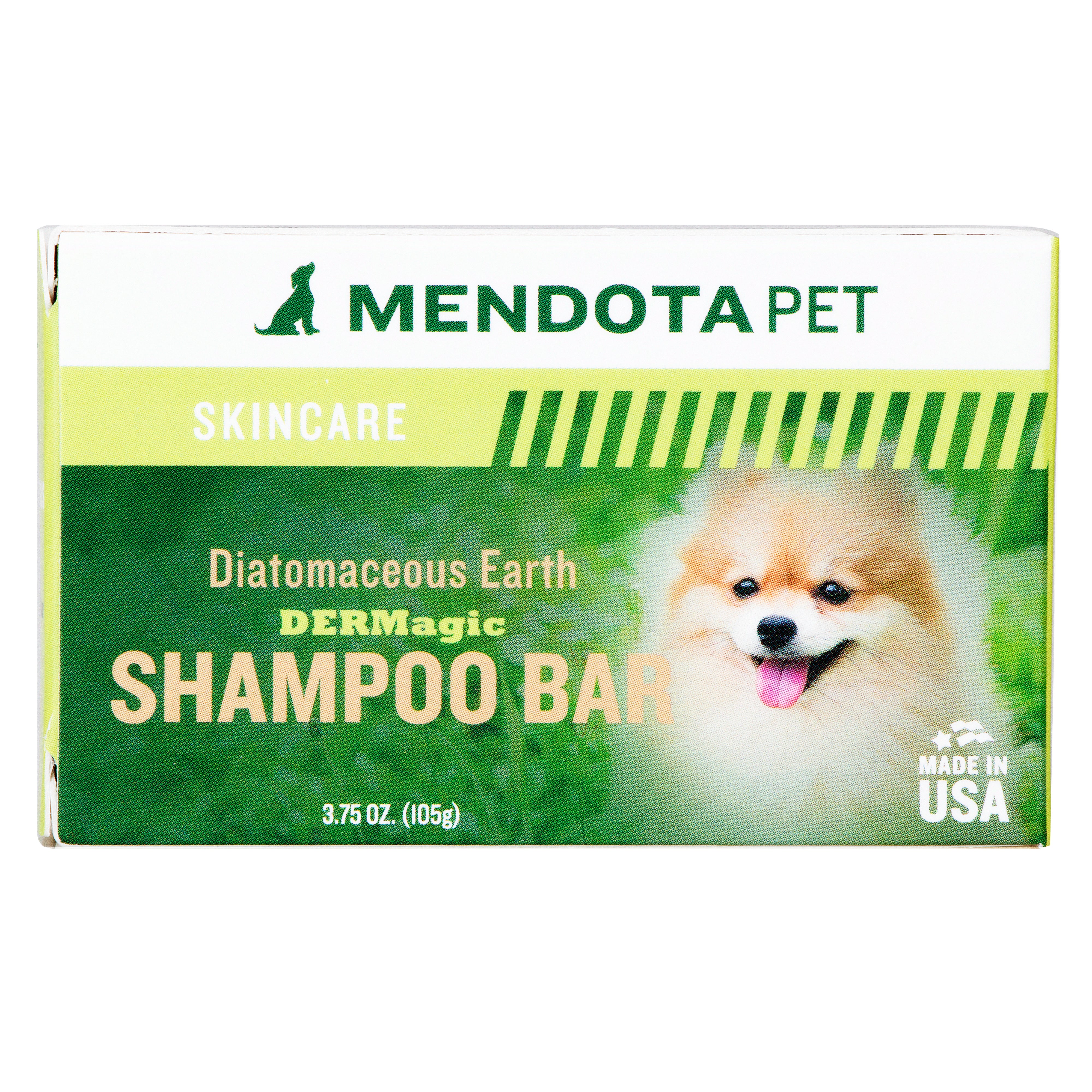 DERMagic Organic Diatomaceous Earth Shampoo Bar Animal Ortho Care