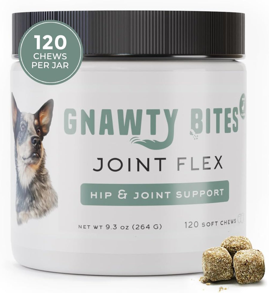 Gnawty Bites Supplements - Allerg-Ease, Biome Balance, Joint Flex, & Omega Shine