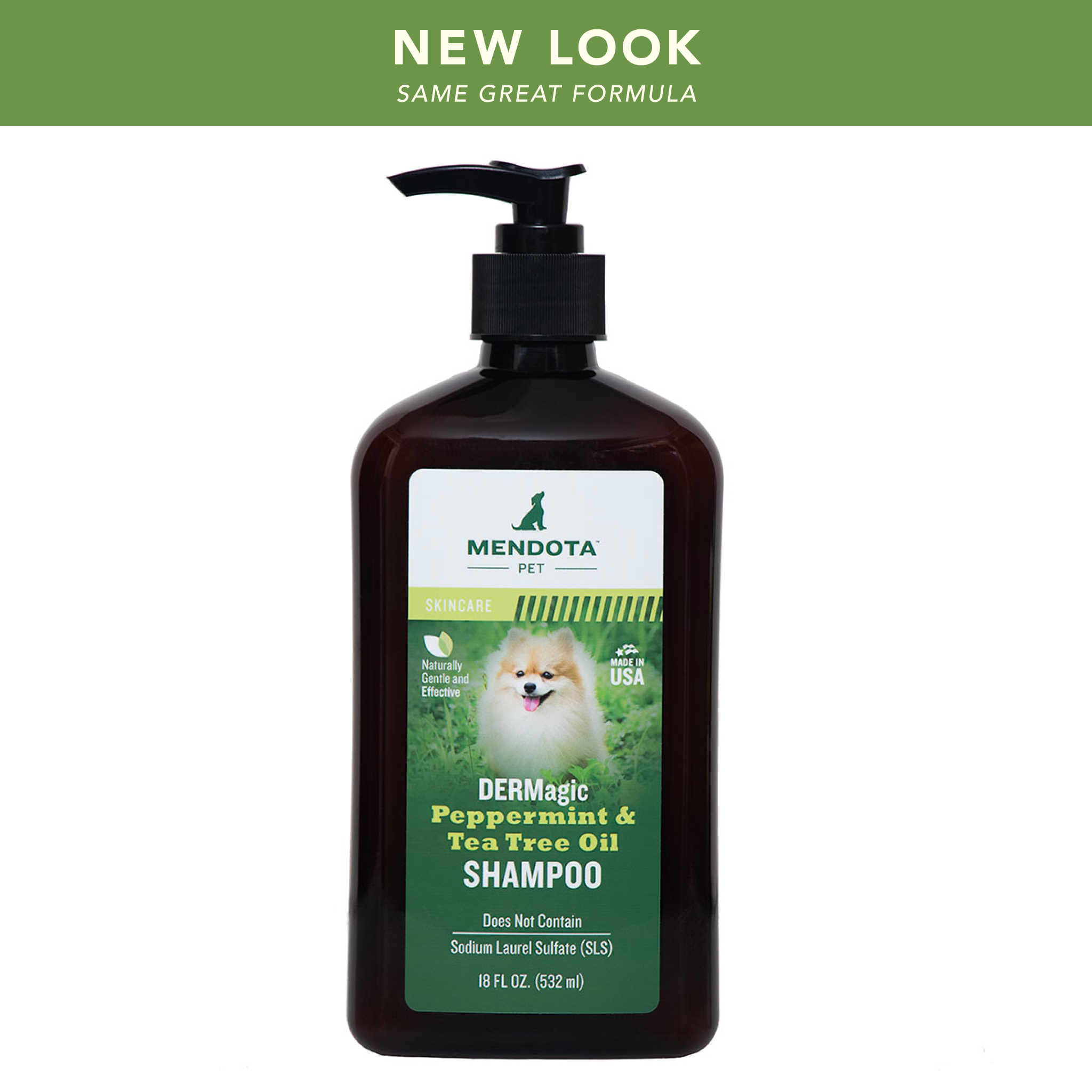 Alcatraz Island Stikke ud For det andet DERMagic - Peppermint & Tea Tree Oil Shampoo - Animal Ortho Care