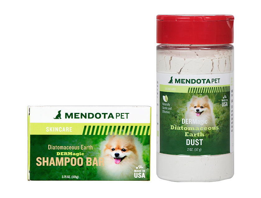 DERMagic - Diatomaceous Earth Shampoo Bar and Dust - Animal Ortho Care