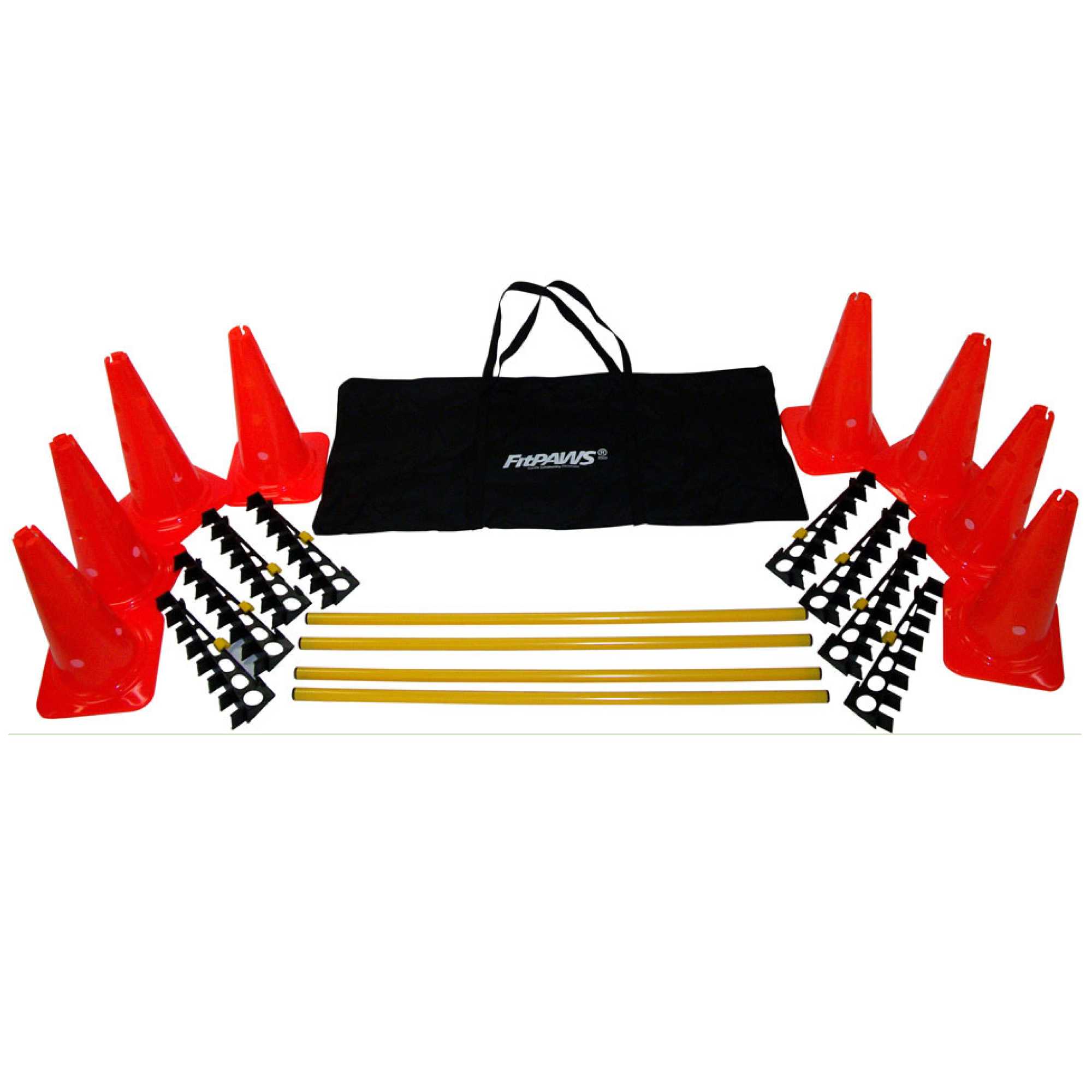 FitPAWS Hurdle Set, Dog hurdle set, dog cavaletti poles