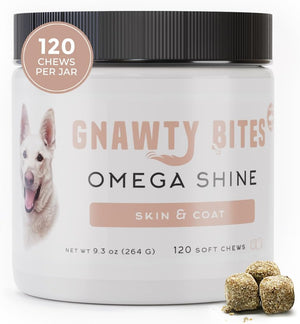 Gnawty Bites Omega Shine Skin & Coat Supplements